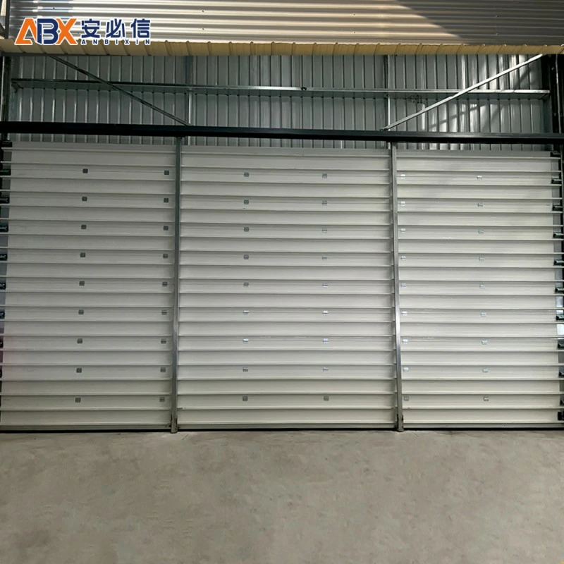 延安铝板滑升门
